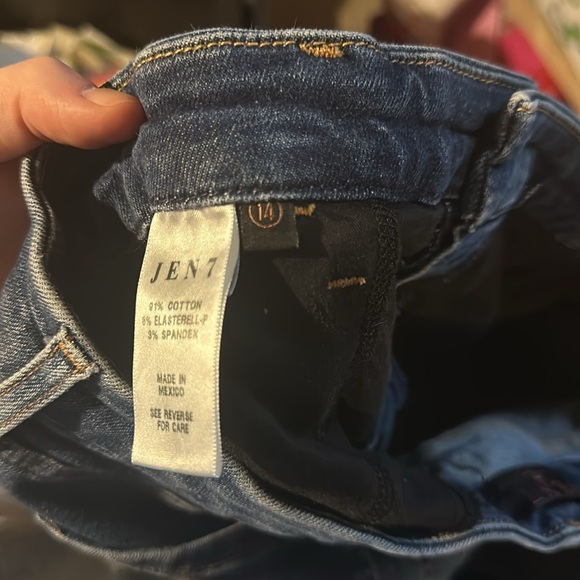 Women’s Jen 7 by 7 for all mankind, plus size cropped kick flare jeans - Picture 5 of 5